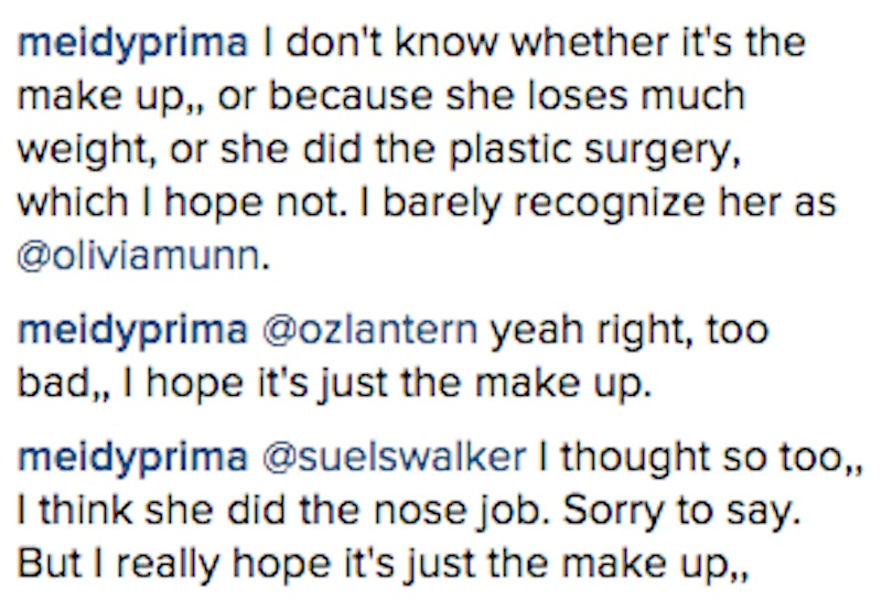 Illustration for article titled Olivia Munn Is Taking a Turn Explaining Her Face to Everyone